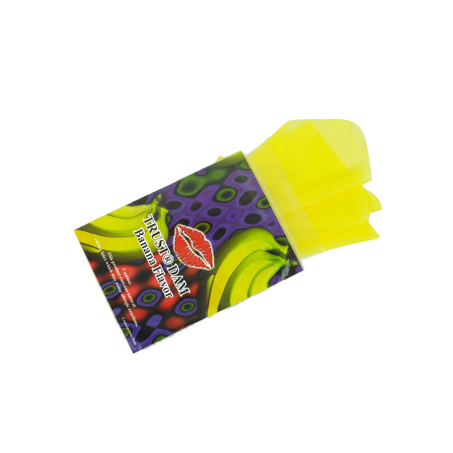 Trust Flavored Latex Dam, Flavor: Banana