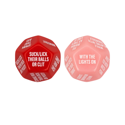 Wood Rocket Sex Dice All-Inclusive Couples Game
