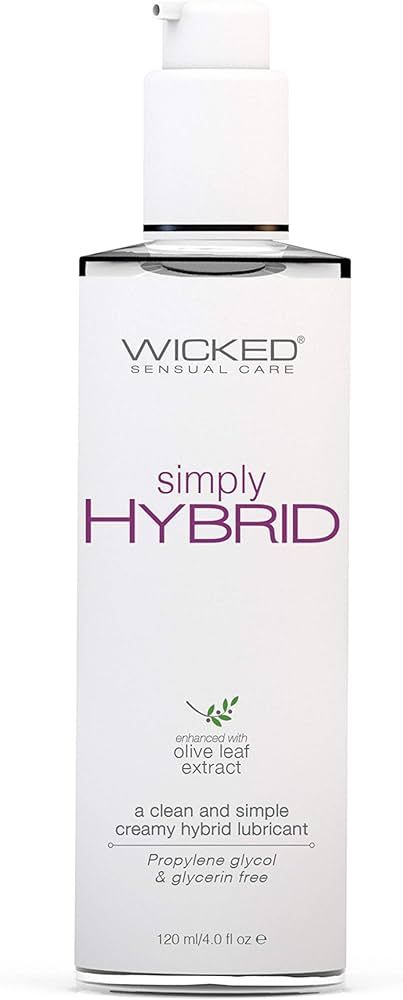 Simply Hybrid Intimate Lubricant 4 oz