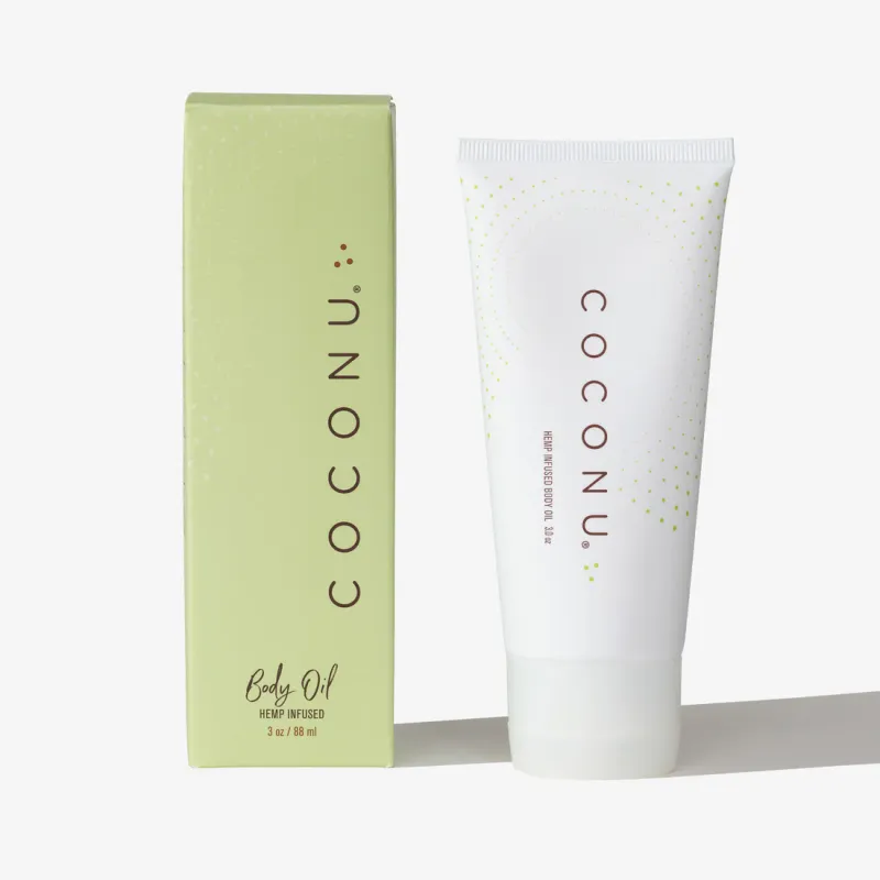 Coconu Hemp Infused Body Oil 3oz