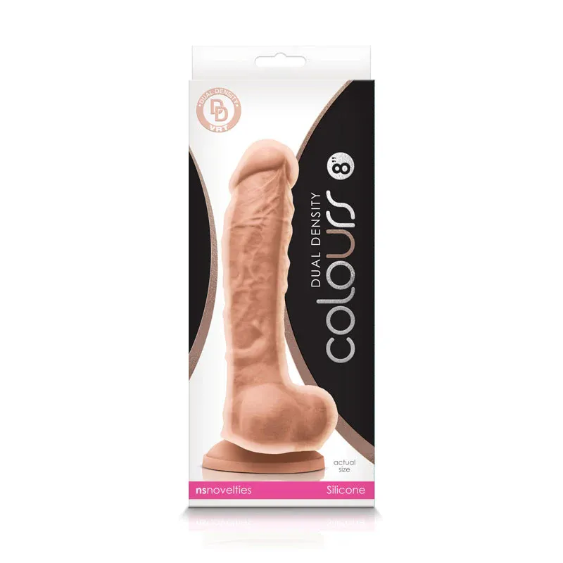Colours Dual Density 8&quot; Beige