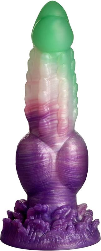 Creature Cocks Aqua Phoenix Silicone Dildo