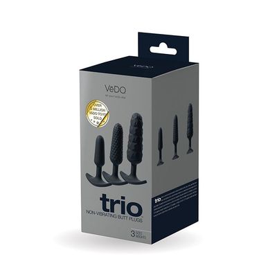 VeDo Trio Weighted Butt Plug Set 