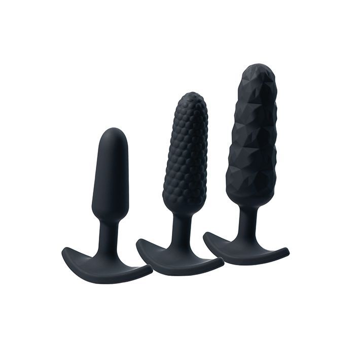 VeDo Trio Weighted Butt Plug Set 