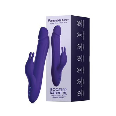 FemmeFunn Booster Rabbit XL Rotating Dual Stimulator