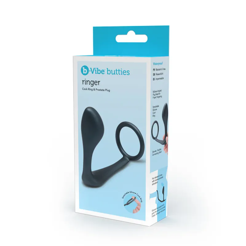 B-Vibe Ringer C-Ring + Plug