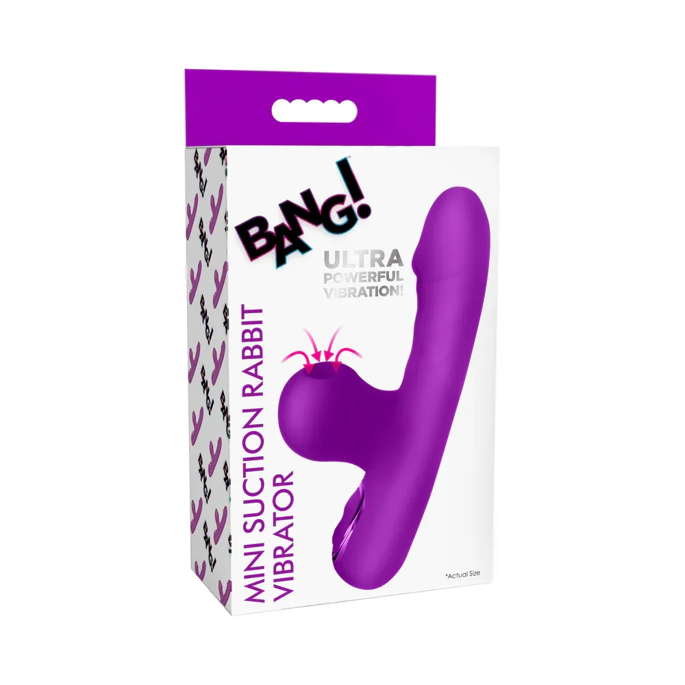 BANG! Mini Suction Rabbit Vibrator