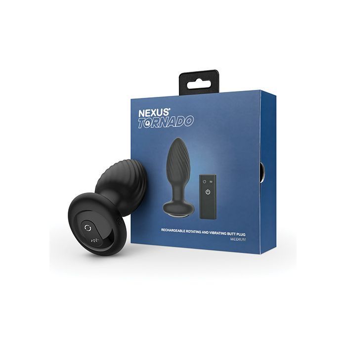 Nexus Tornado Rotating &amp; VIbrating Butt Plug