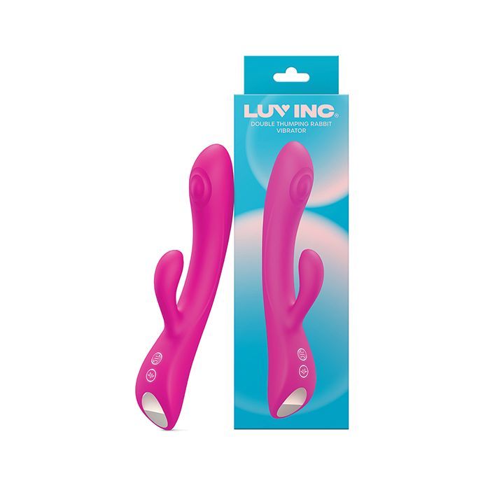 Luv Inc Double Thumping Rabbit Vibrator