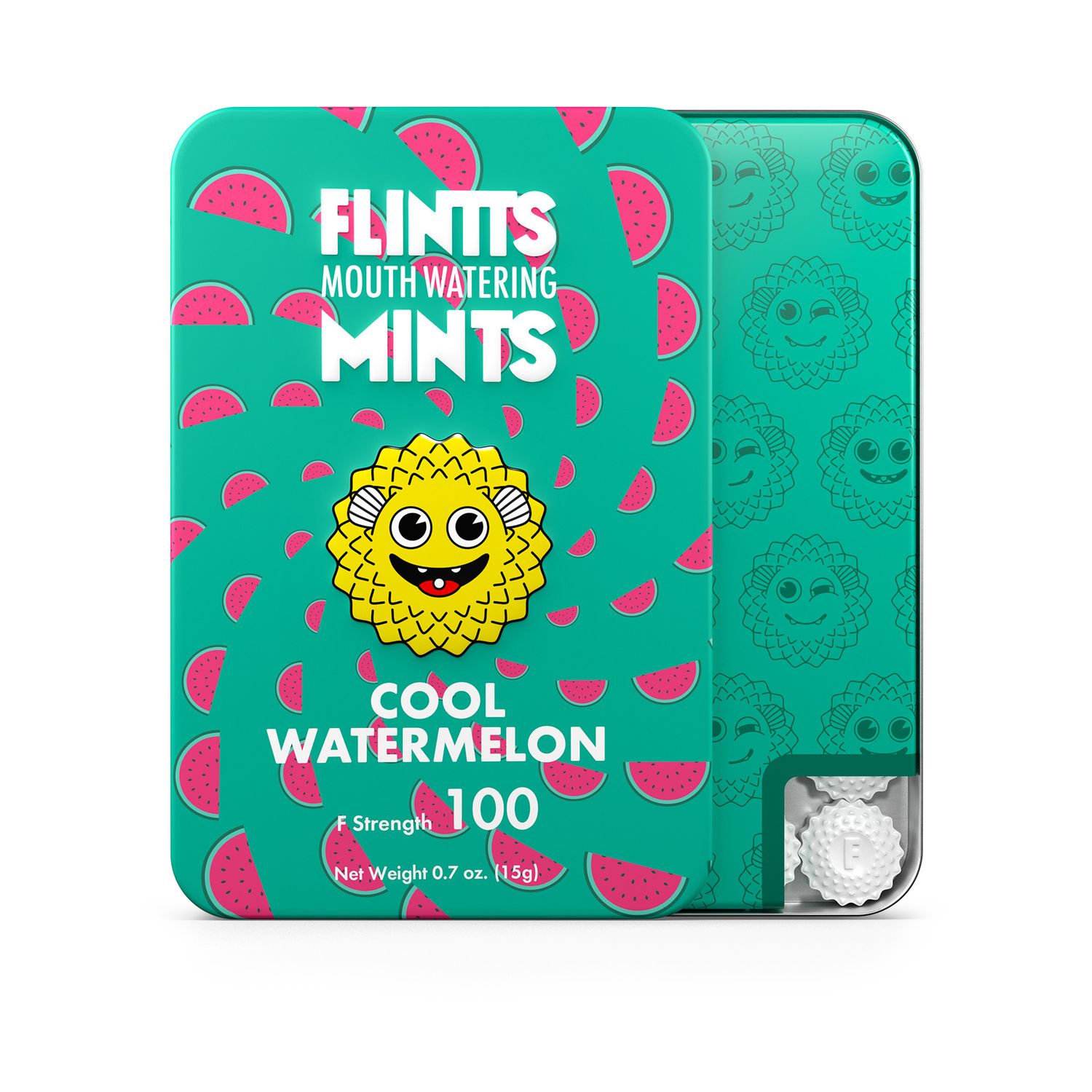 Flintts Mouth Watering Mints, Flavor: Cool Watermelon (100)