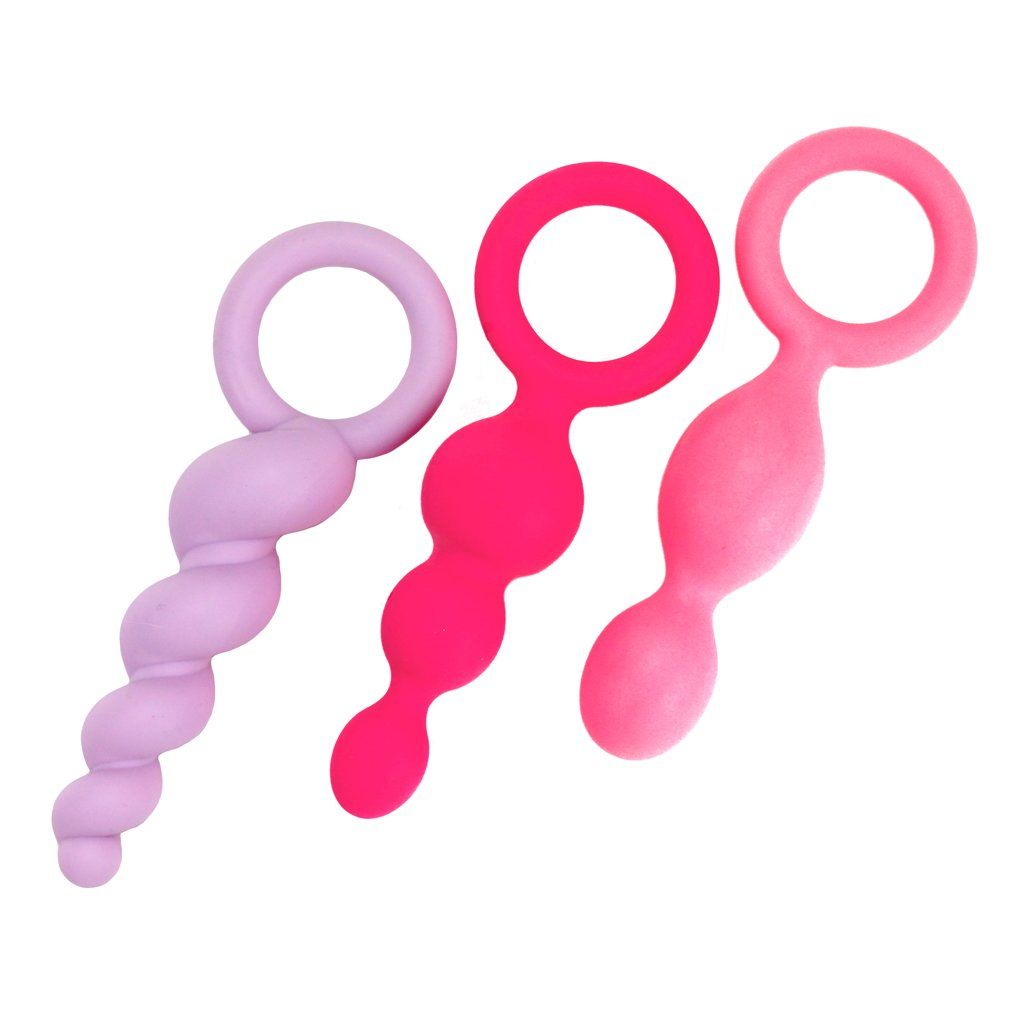 Satisfyer Booty Call Plugs, Color: Color