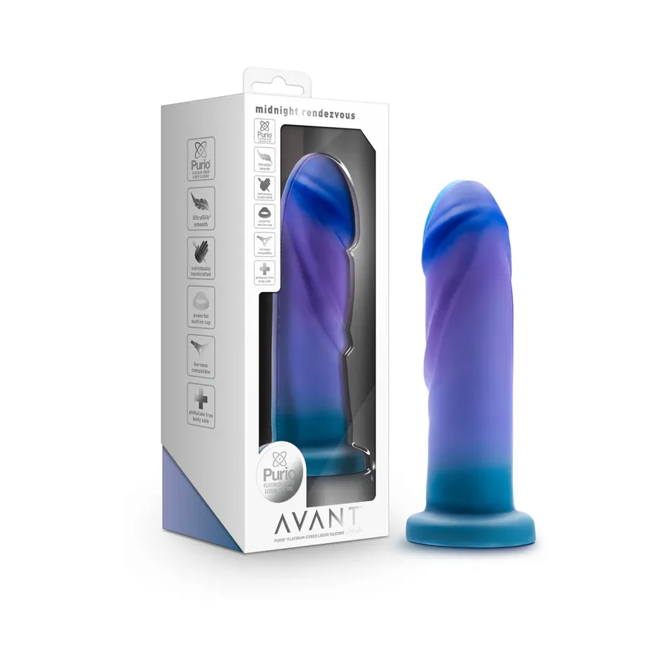 Avant Midnight Rendezvous Silicone Dildo
