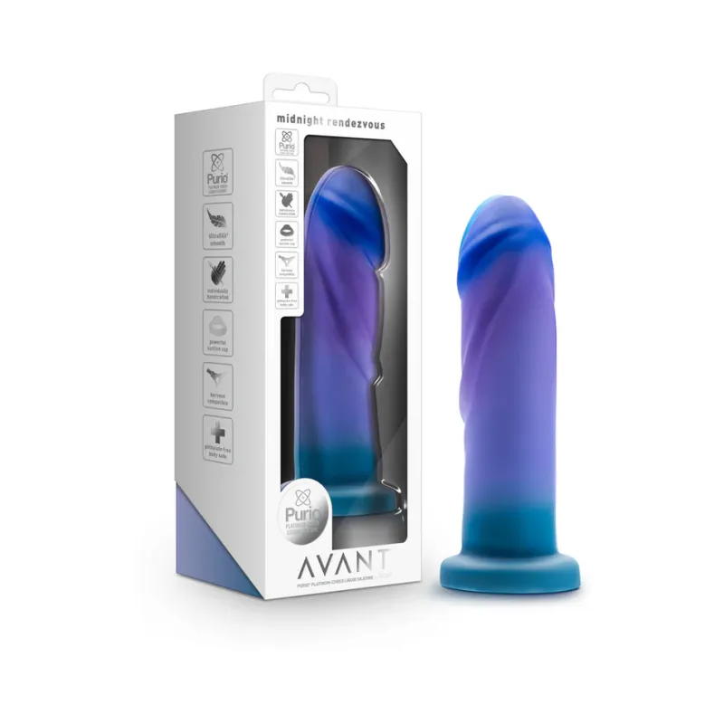 Avant Midnight Rendezvous Silicone Dildo