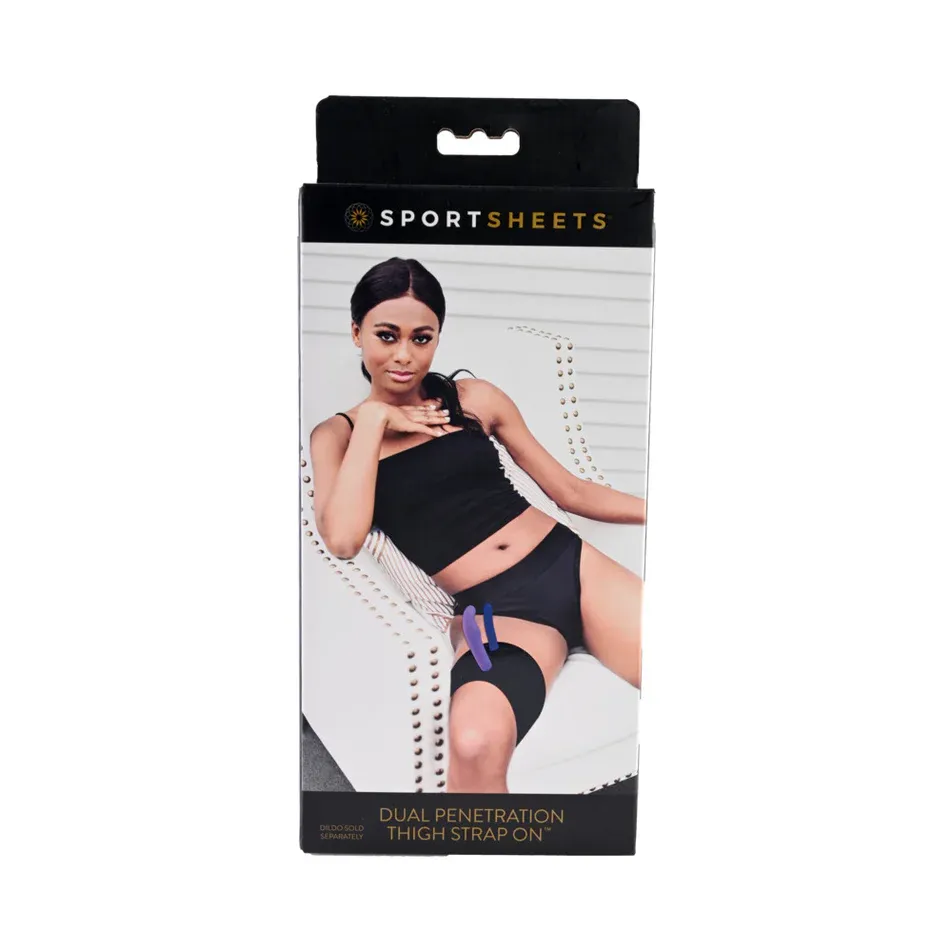 Dual Penetration Thigh Strap On