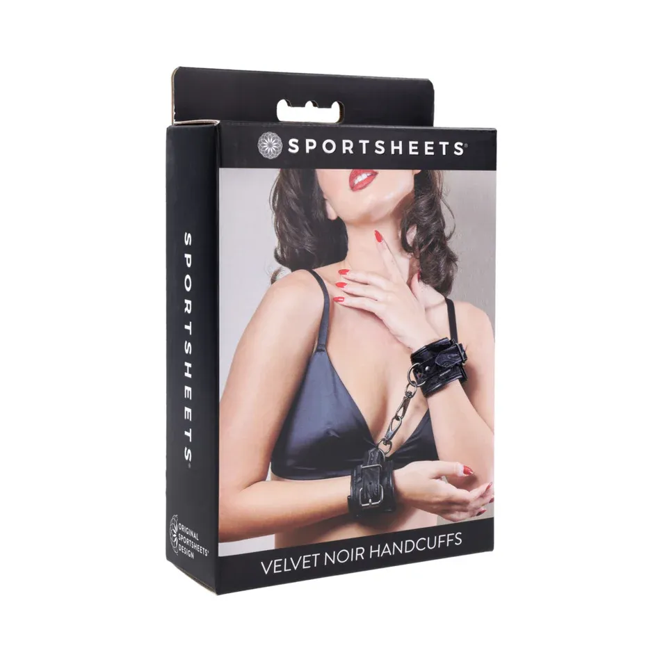 Velvet Noir Handcuffs