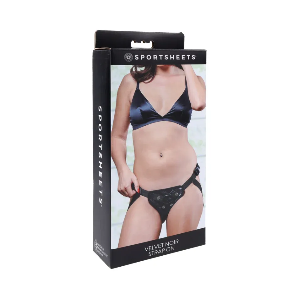 Velvet Noir Strap-On