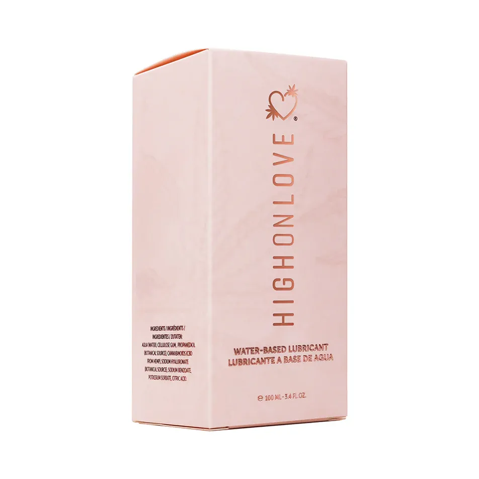 High On Love Water-Based Lubricant- CBD