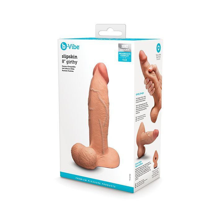 Slipskin 8&quot; Girthy Mocha