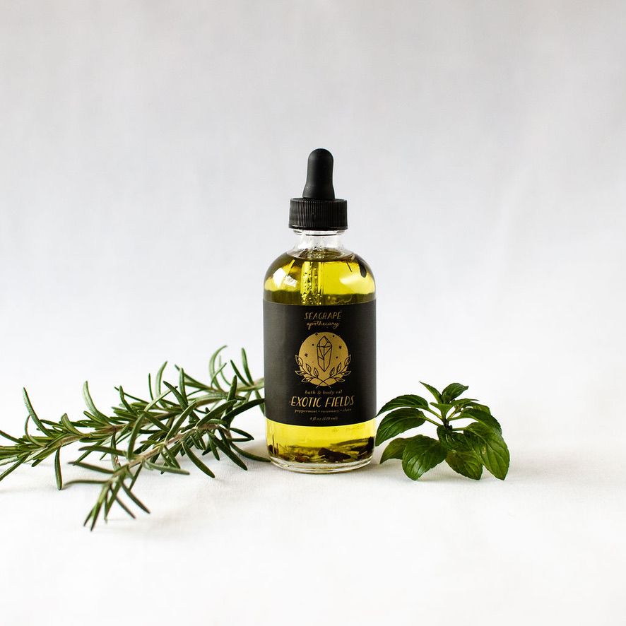 Seagrape Massage Oil, Scent: Exotic Fields