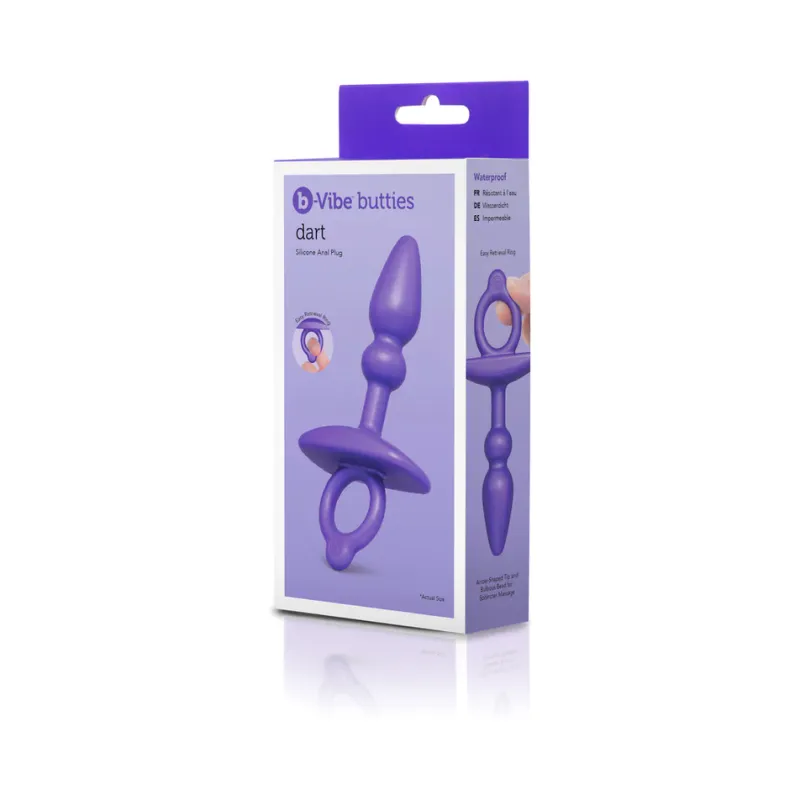 B-Vibe Butties Dart Plug