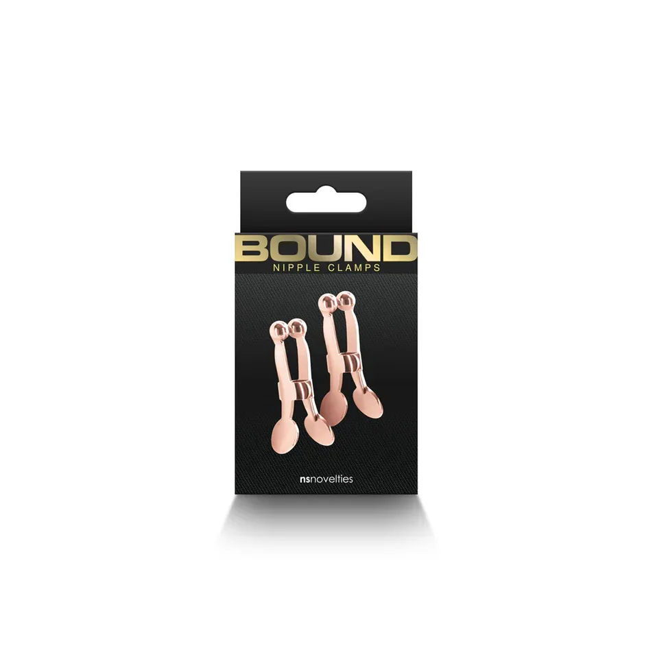 Bound C1 Nipple Clamps- Rose Gold