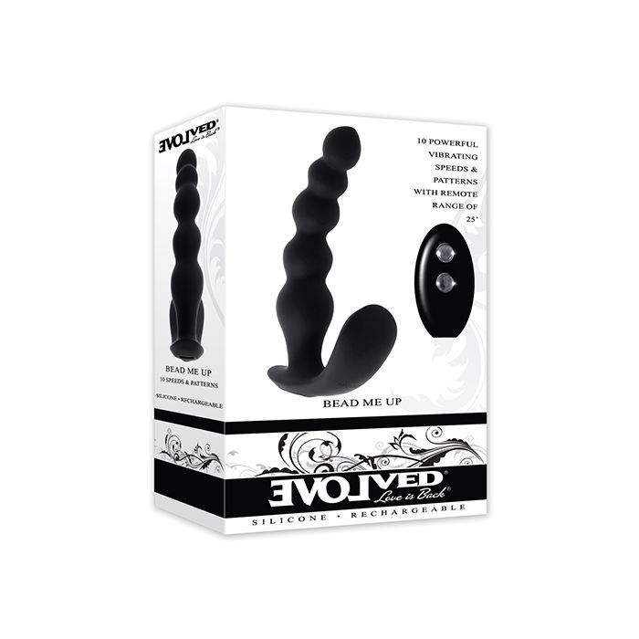 Evolved Bead Me Up Curved Anal Vibe