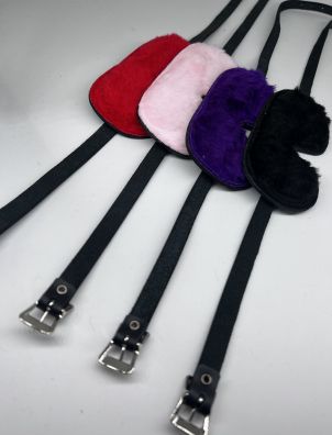 Leather Padded Blindfold