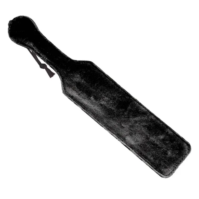 Sportsheets Dual-Sided Leather &amp; Fur Paddle