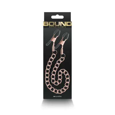 Bound DC2 Nipple Clamp- Rose Gold