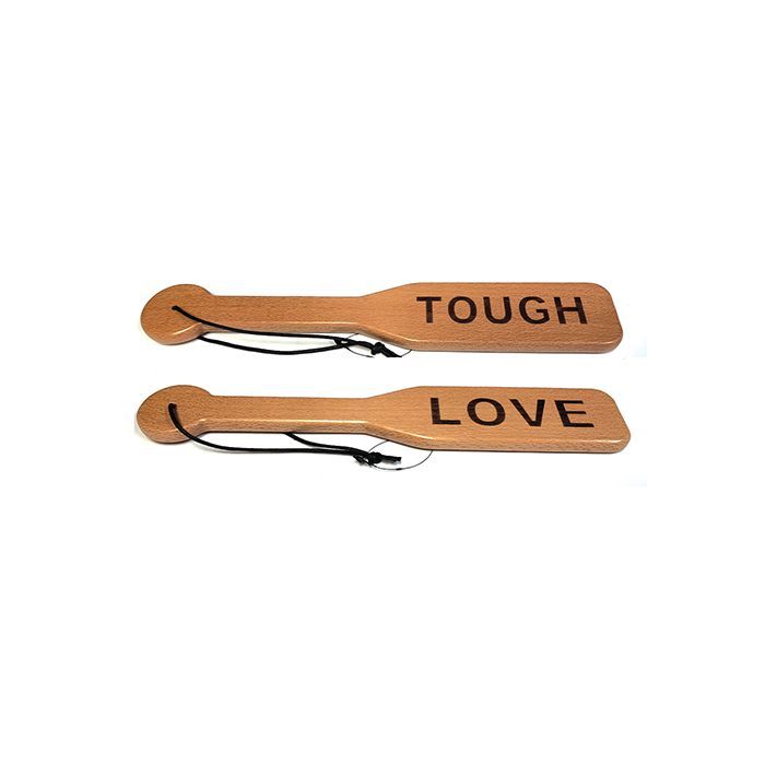 Tough Love Wooden Paddle