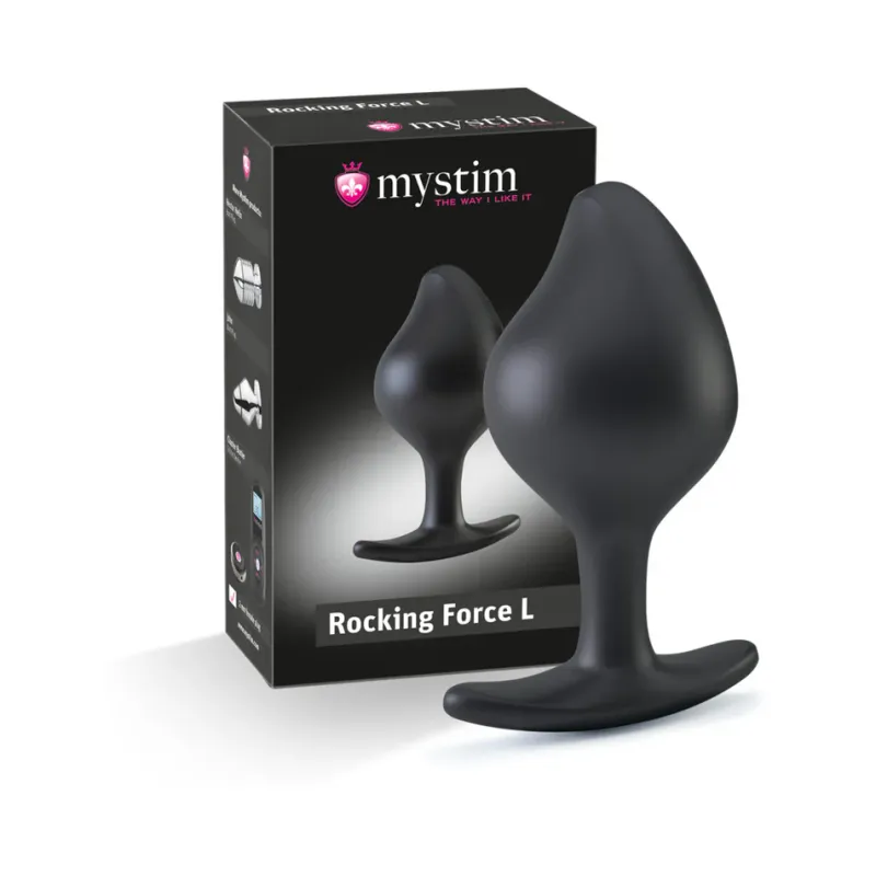 Mystim Rocking Force Large Anal Plug