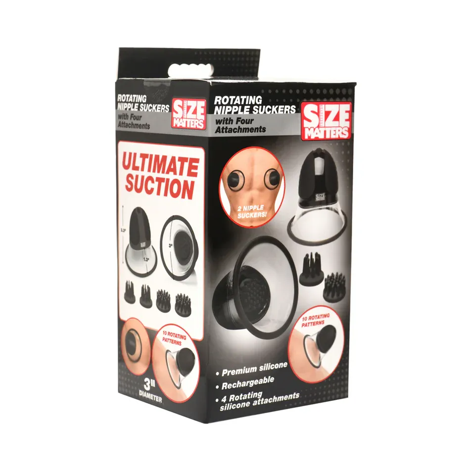 Size Matters Rotating Nipple Suckers