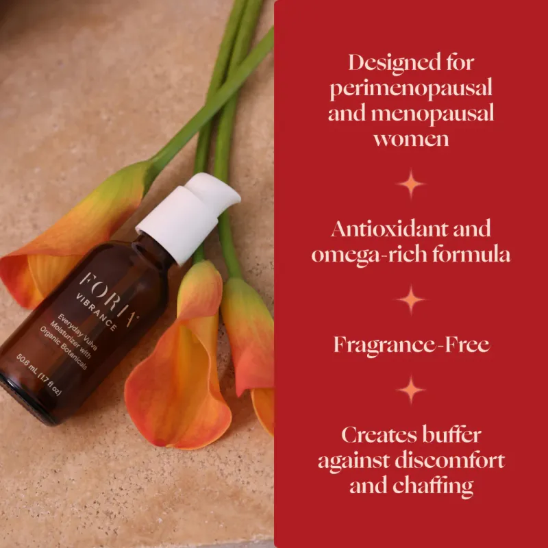 Foria Vibrance Vulva Moisturizer with Organic Botanicals
