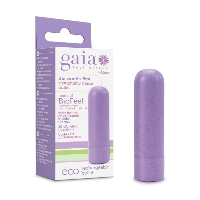 Gaia Eco Rechargeable Bullet- Lilac