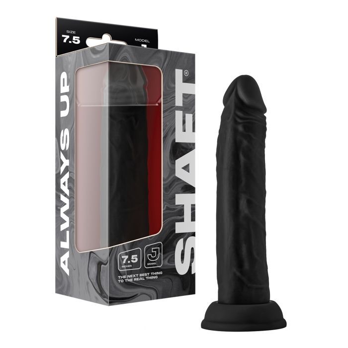 Shaft Model J 7.5 in. Liquid Silicone Dildo