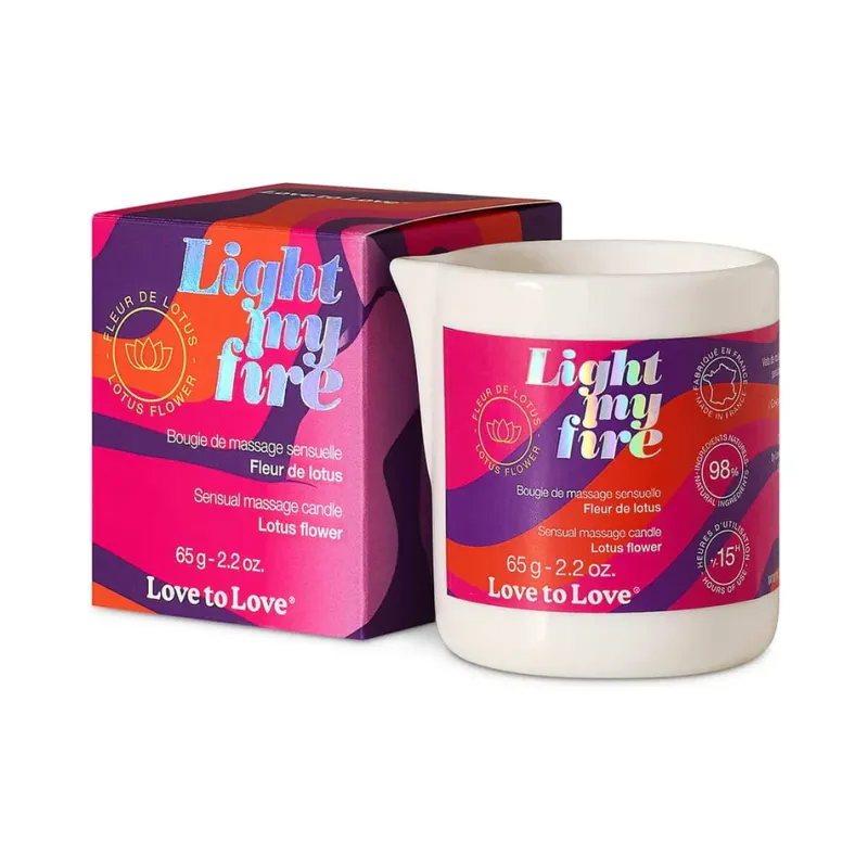 Light my Fire Sensual Massage Candle 2.2oz