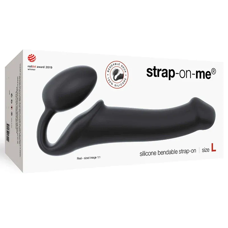 Strap- on- me Vibrating Bendable Strap-On