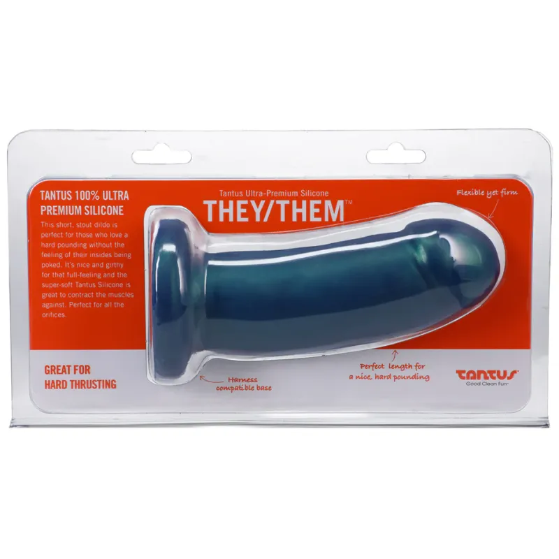 Tantus Silicone They/Them Silicone Dildo