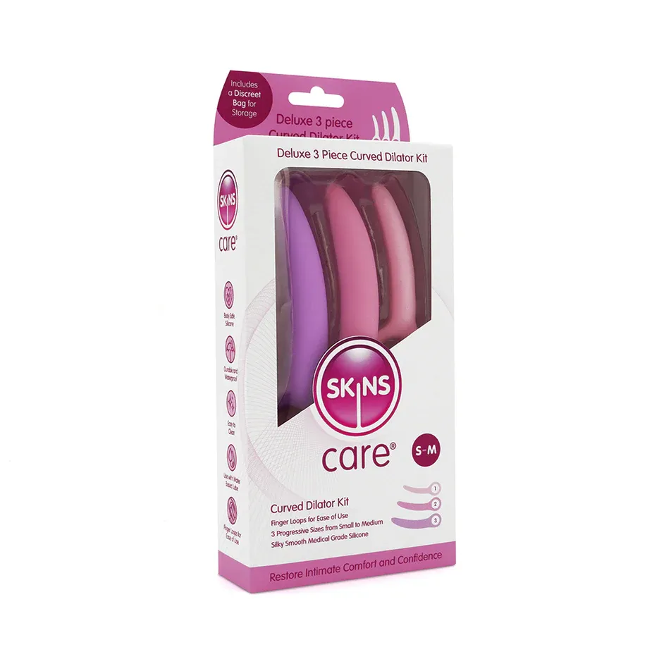 Skins Care Curved Dilator 3 pc Set (Sm-Med)