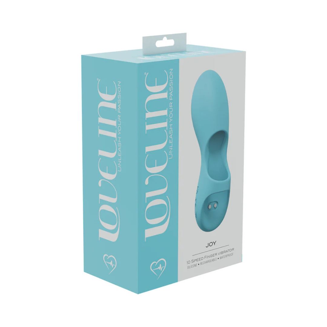 Loveline Joy Finger Vibe, Color: Blue