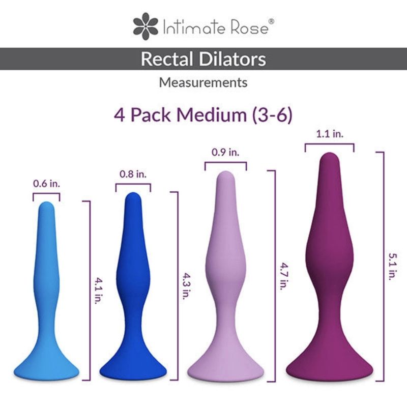 Intimate Rose Rectal Dilator Kit