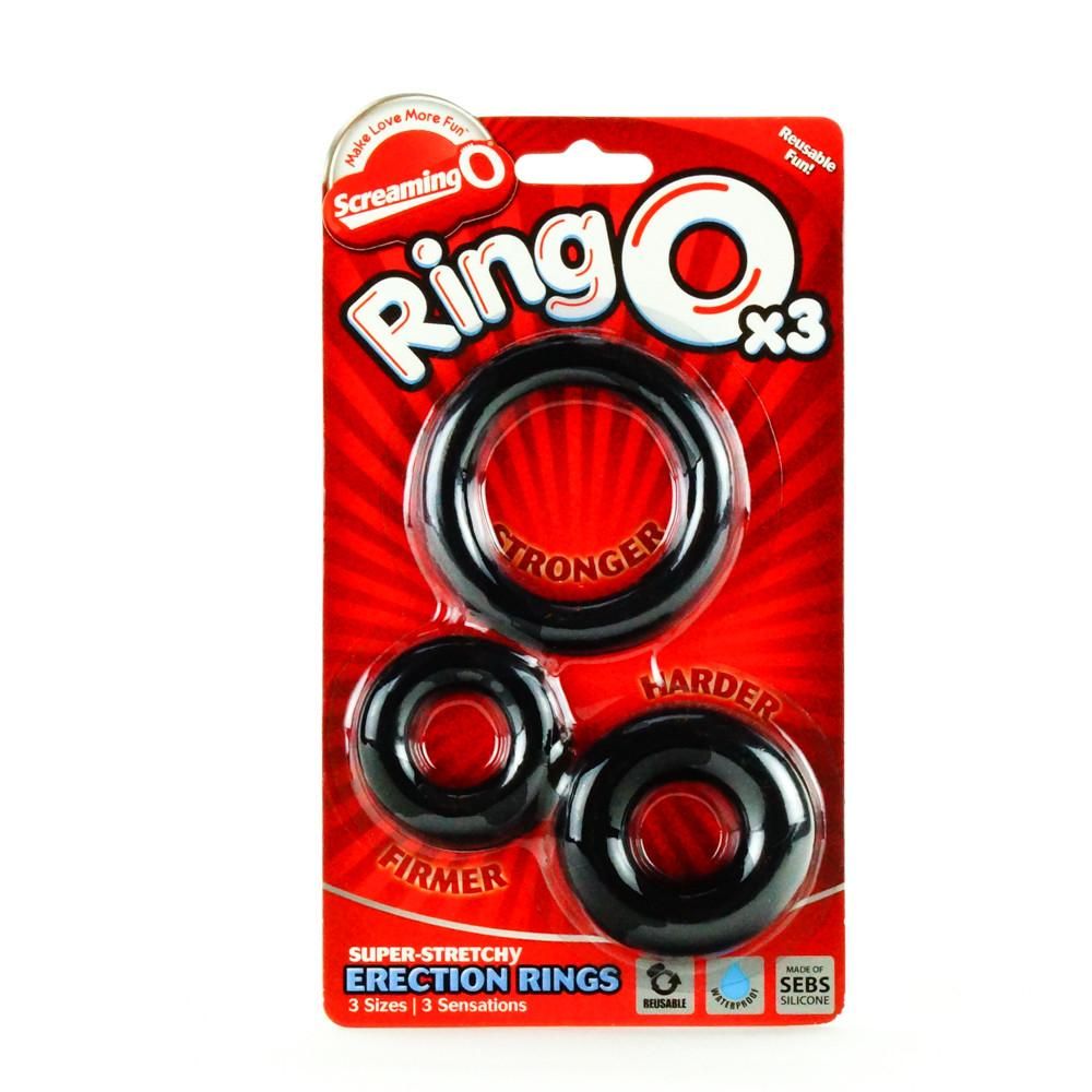 Ring O 3 Pack, Color: Black