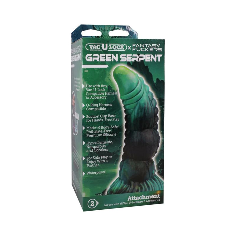 Fantasy Fuckers Green Serpent (Vac-U-Lock)