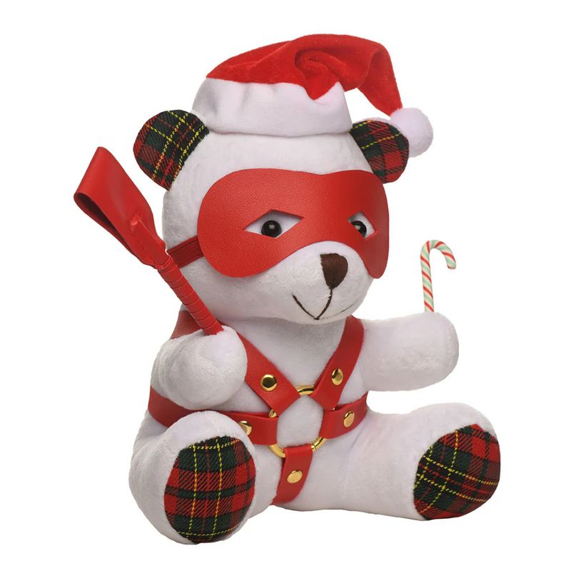Holiday Bondage Bear- White