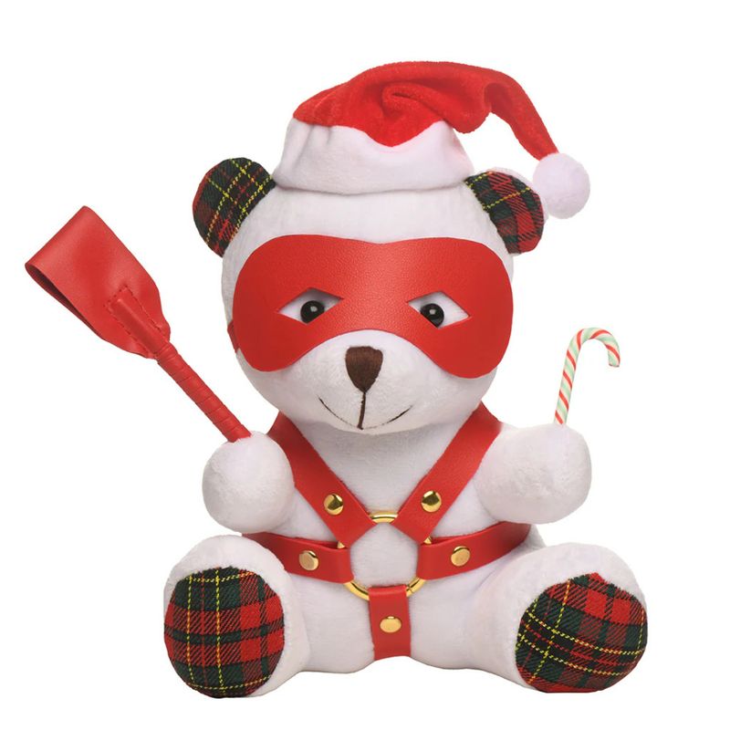 MS Holiday Bondage Bear- White