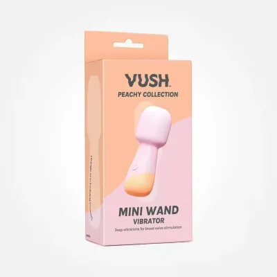 VUSH Peachy Mini Wand Vibrator