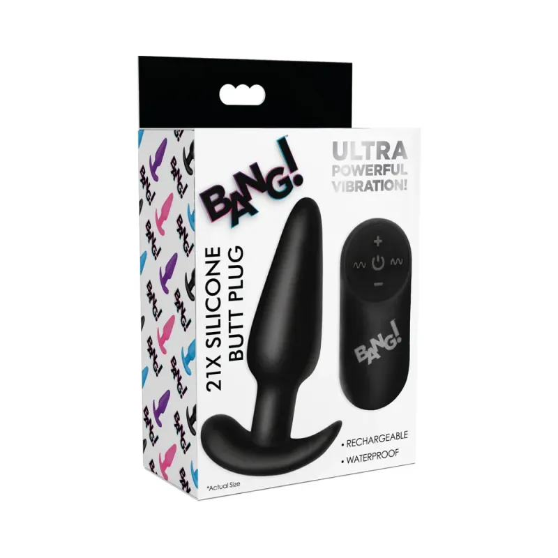 BANG! 21X Silicone Butt Plug