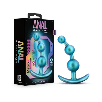  Anal Adventures Matrix Gamma Plug Anal Beads 
