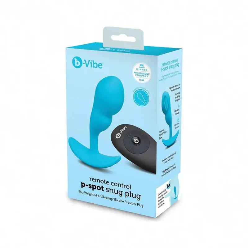 B-Vibe Vibrating P-Spot Snug Plug- 145 grams