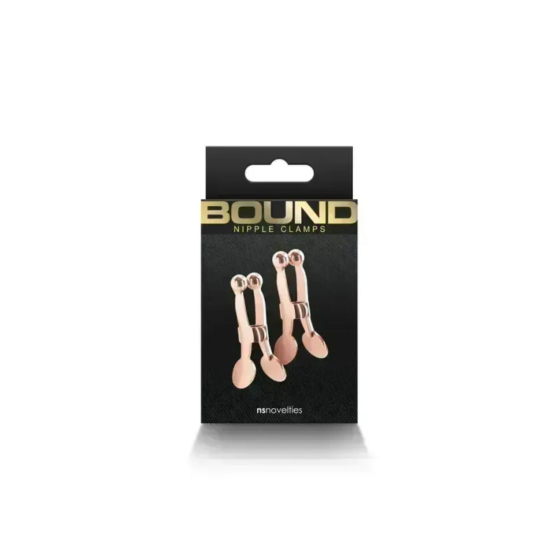 Bound C1 Nipple Clamps- Rose Gold